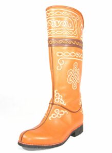 Mongolian Leather Boots