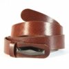 Mongolian Brown Leather Belt
