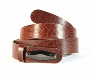 Mongolian Leather Belt