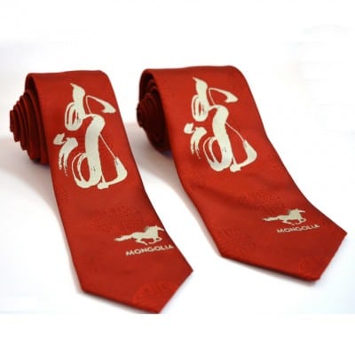 Mongolia necktie