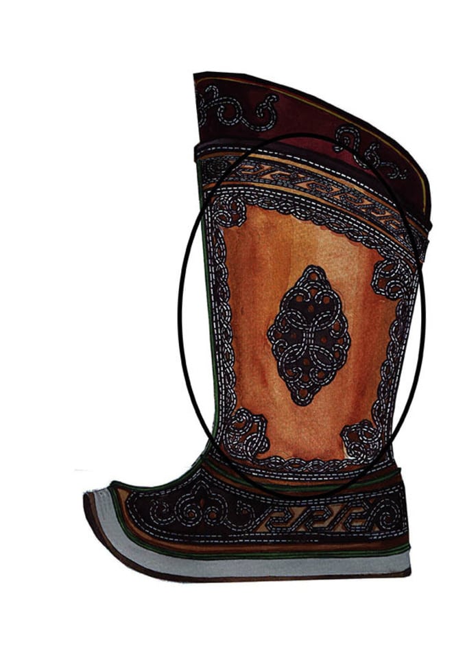How Mongolian Boots Invented from Life of Nomadic People 4