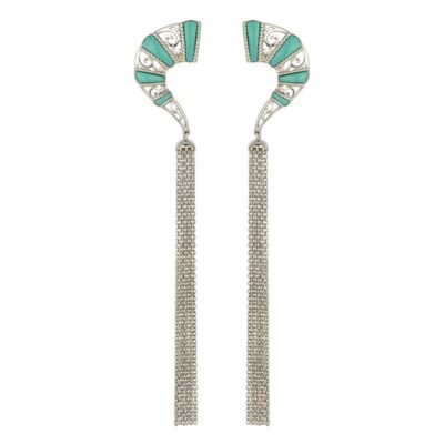Khatan Statement Earring with Turquoise