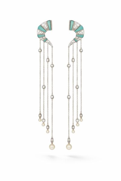 Khatan Statement Earring with Turquoise