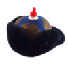 Blue | Blue Sable fur hat, traditional style hat