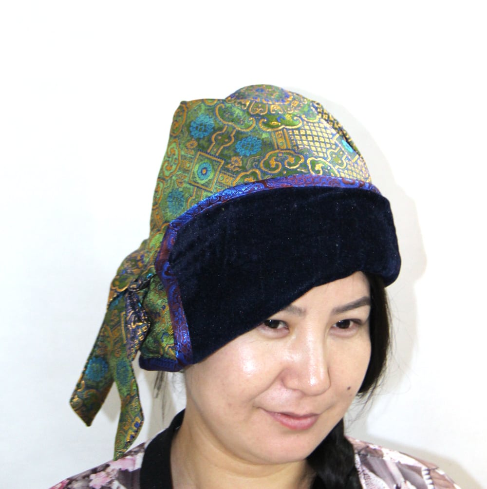 Mongolian Traditional Style Slouchy Hat