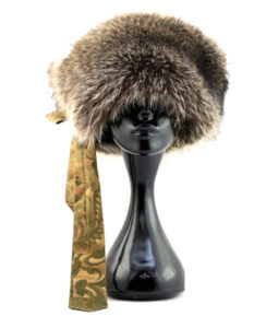 Brown Silk Beaver Fur Hat