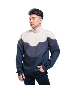 Men Shirt with Waves
