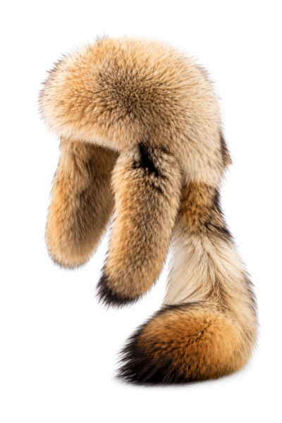 Wolf Fur Hat