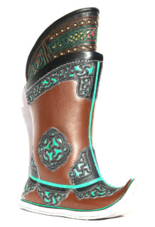 Mongolian Brown Boots 52 pattern