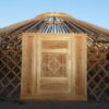 Door and Wooden Framework of Mongolian Yurt