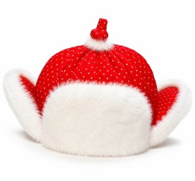 4 Side Faux Fur hat