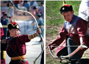 Archers of Naadam Festival