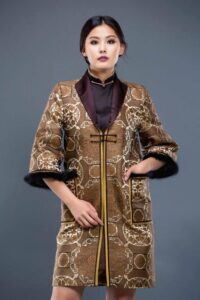Mongolian Style Dress and Jacket
