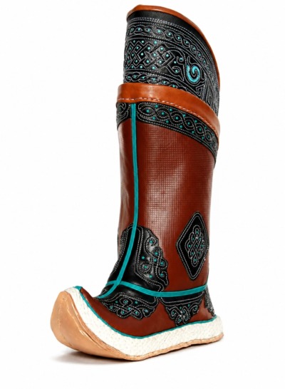 17 th Century Double Felt Sole Boots 32 Ornaments