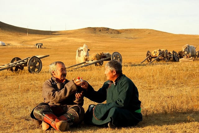 Greetings in Mongolia