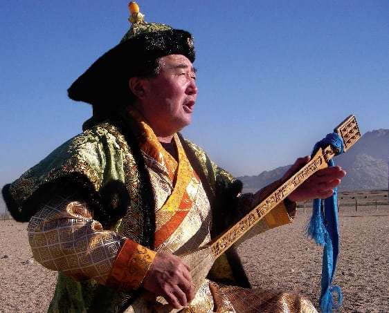 mongolian person khoomei