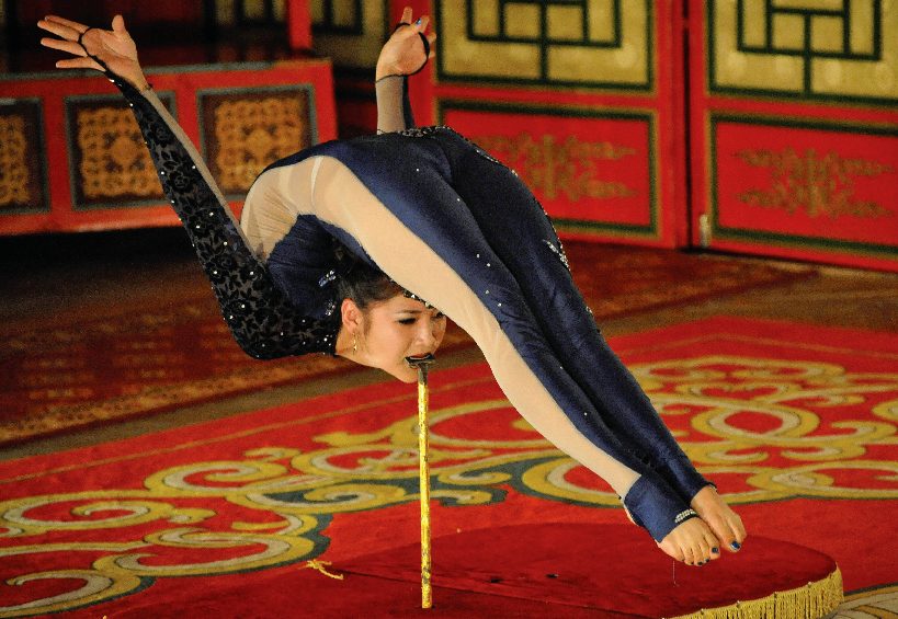 mongolian contortion women