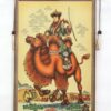 Leather Wall Art with Camel-Driver Long