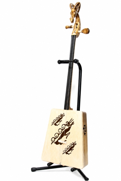 Professional Deer Head Tovshuur (Three Deers Pattern)