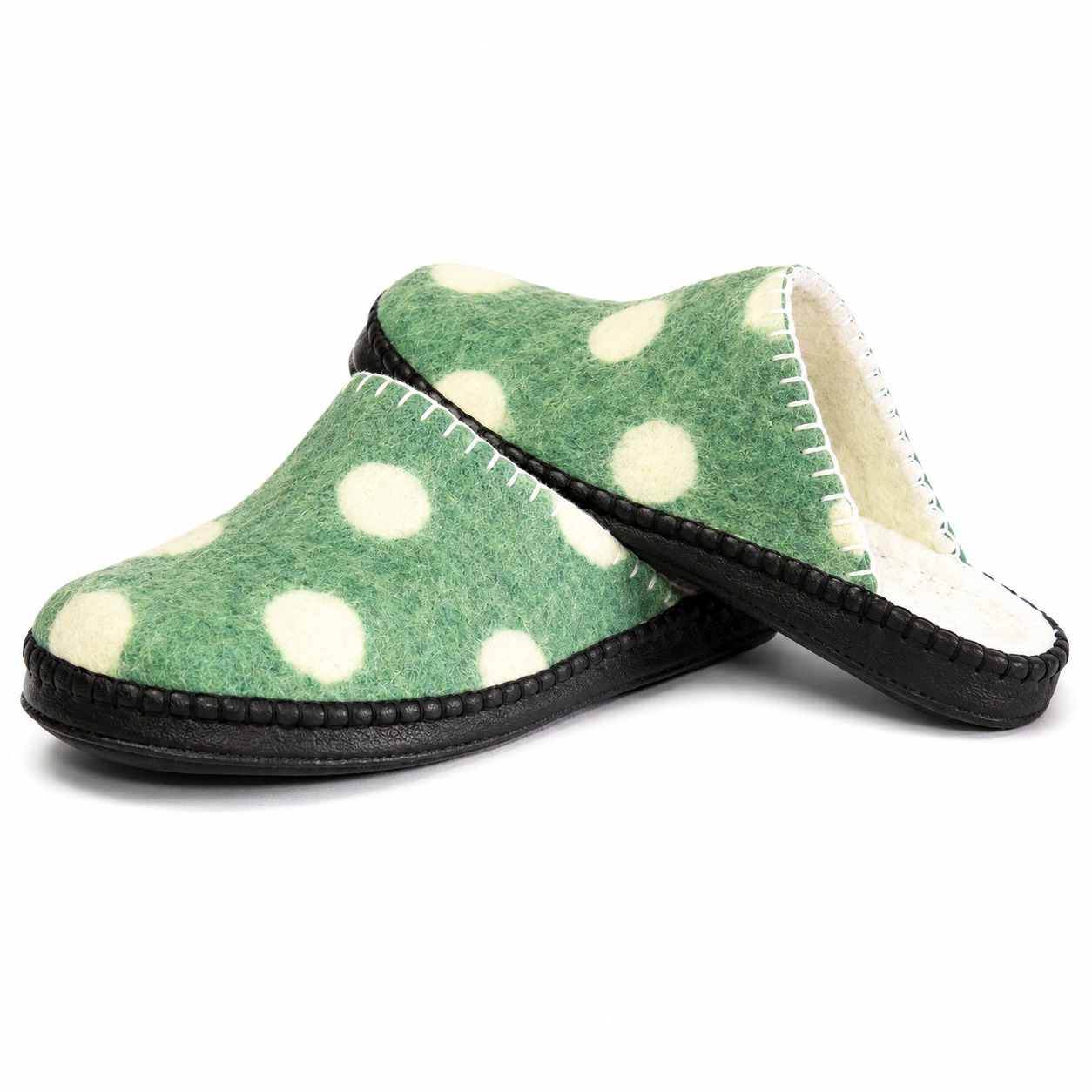 spotted slippers spotted slippers