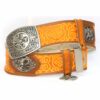 Orange | Silver Belt for Deel