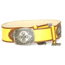 Silver-Belt-with-Yellow-Color-for-Deel