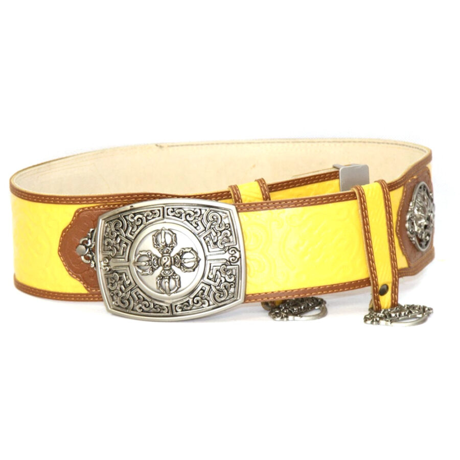 Silver Belt with Yellow Color for Deel 2