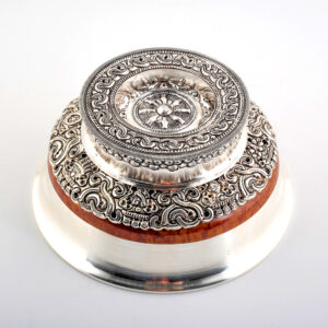 Nomad Silver Bowl with Horol Pattern