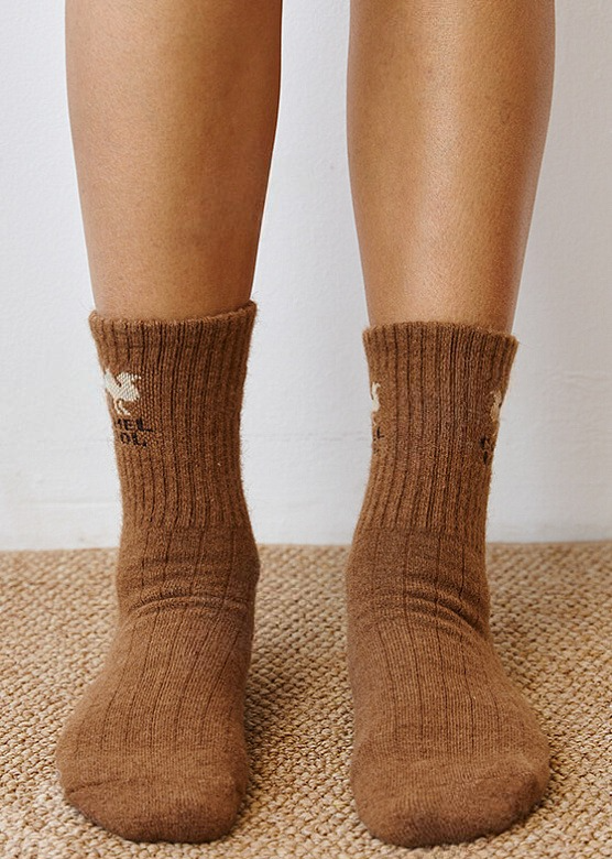 100 % Camel Wool Socks - Mongulai