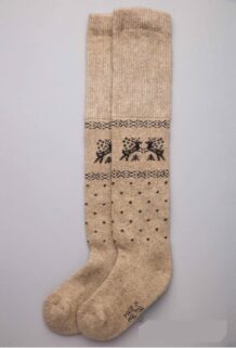 Brown Camel Woolen Children’s Socks