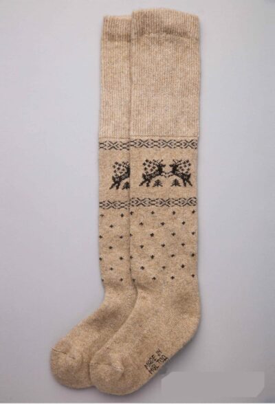 Camel Woolen Children's Socks