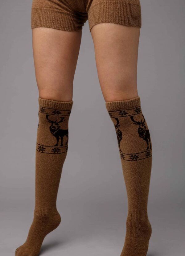 Camel Woolen Socks