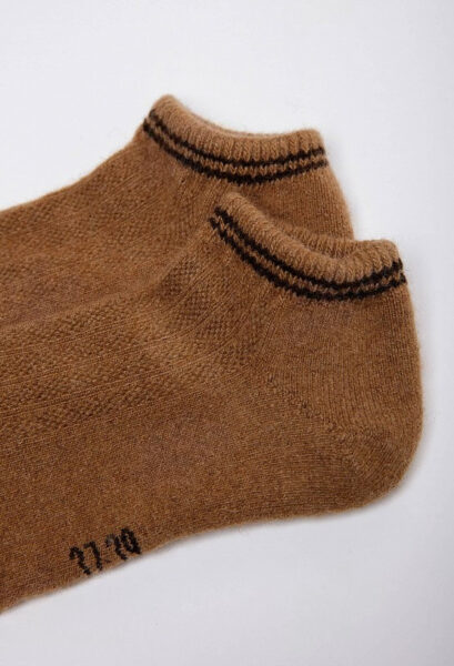 5 Pairs Of Pure Cashmere Wool Socks - Unisex Mid-Calf Crew, Made In Mongolia (One Size)