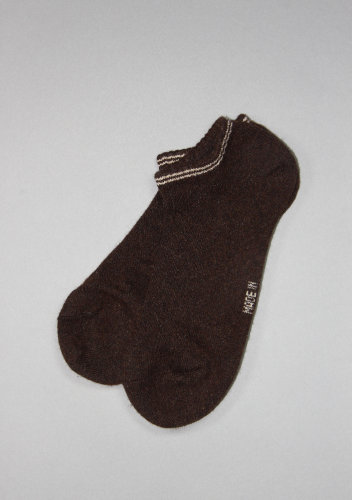 Brown yak Wool Socks