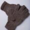 Brown Yak Woolen Gloves