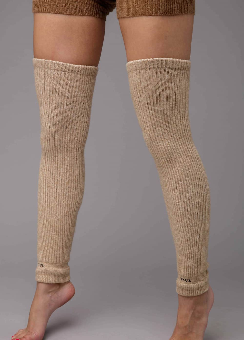 Wool leg warmers