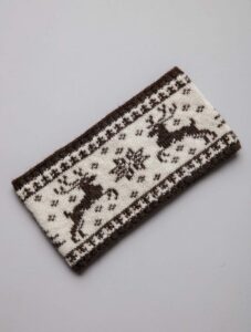 Free Size Head Band with Deer pattern