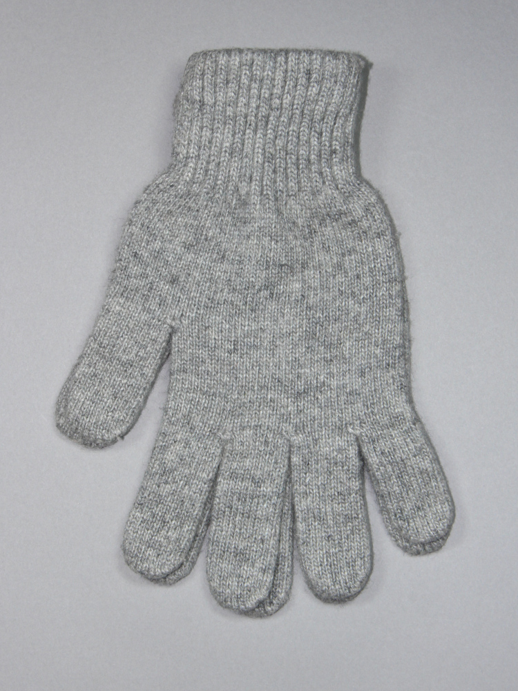 Gray Wool Gloves 1 1