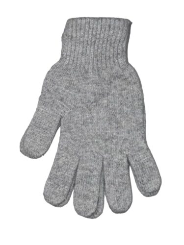 Gray Wool Gloves 2