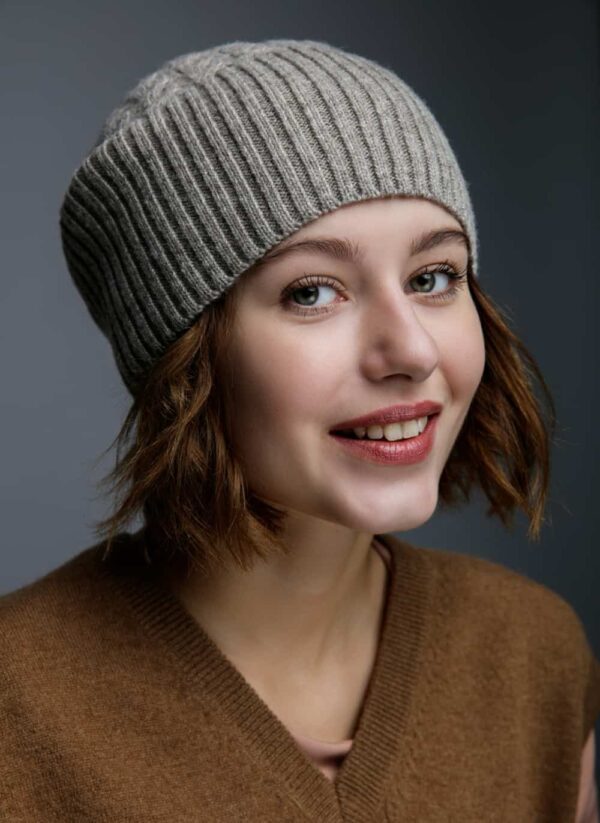 Grey Woolen Hat