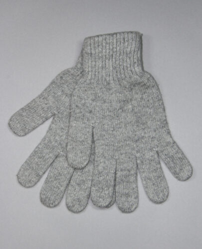 Grey Yak Wool Adults Gloves 4