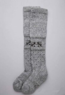 Grey Yak Woolen Children’s Socks