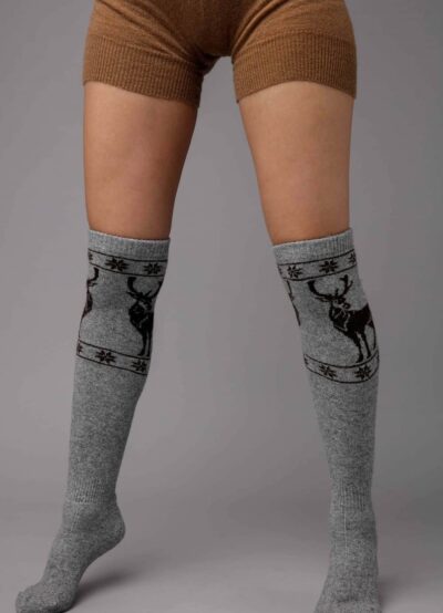 Grey Yak Woolen Socks