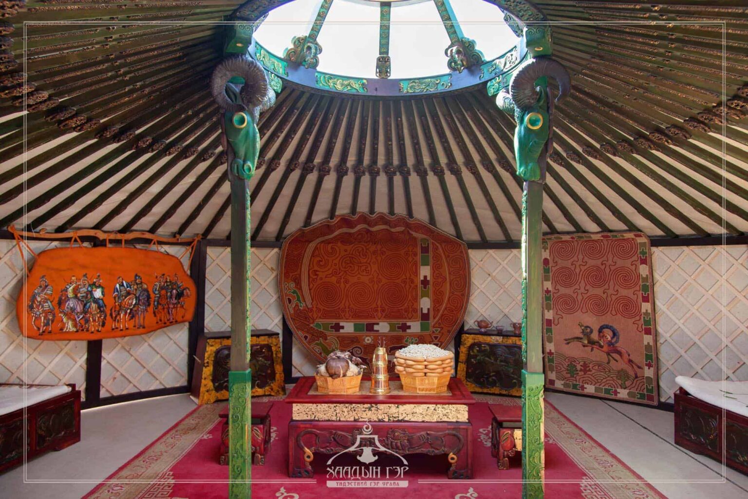 Mongolian yurt