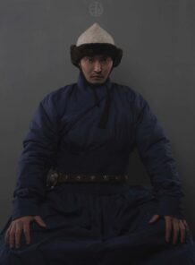Mongolian Hunnu Deel with Hat