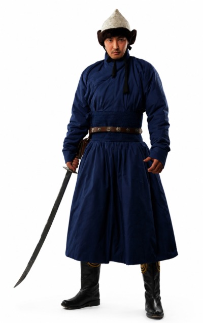 13th Century Blue Warrior Deel