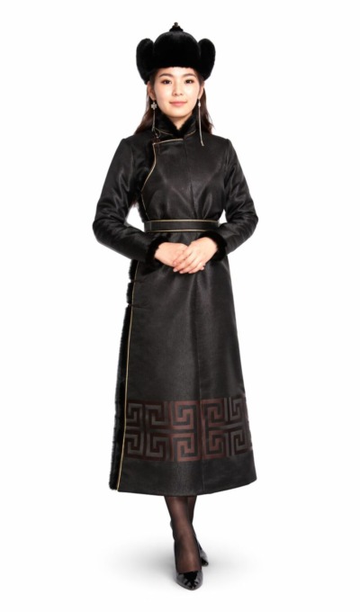 17th Century Women's Deel with Sable Fur