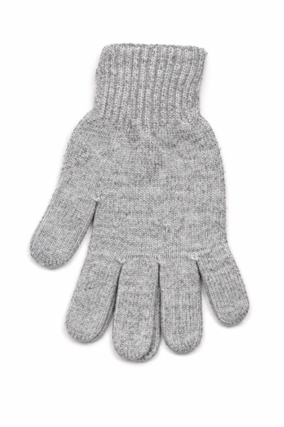 Grey Adult's Yak Wool Gloves (5 pairs)