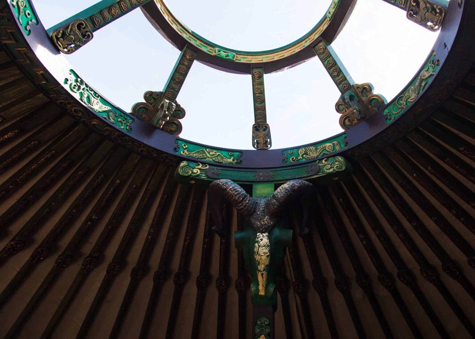 Mongolian yurt