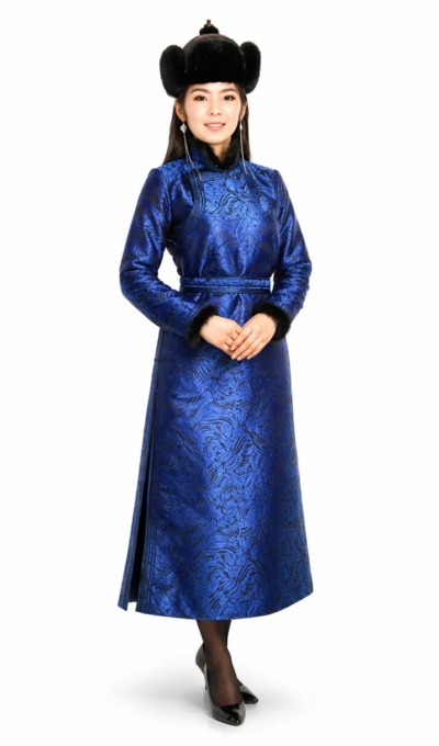 17th Century Women's Deel with Sable Fur